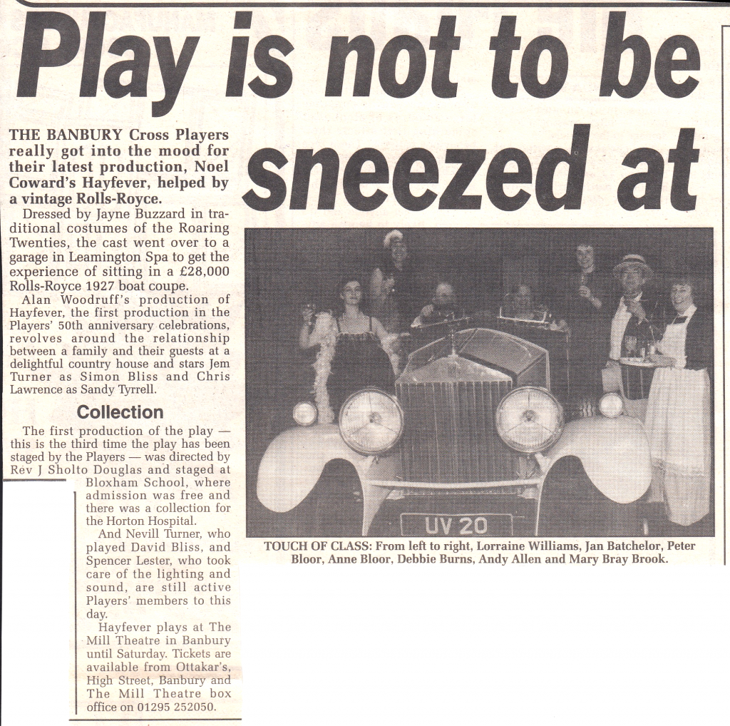 Play is not to be sneezed at