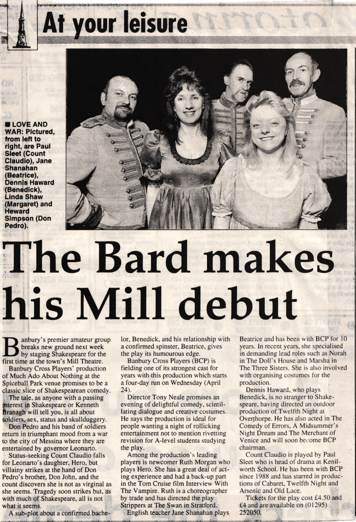 Bard makes his Mill debut