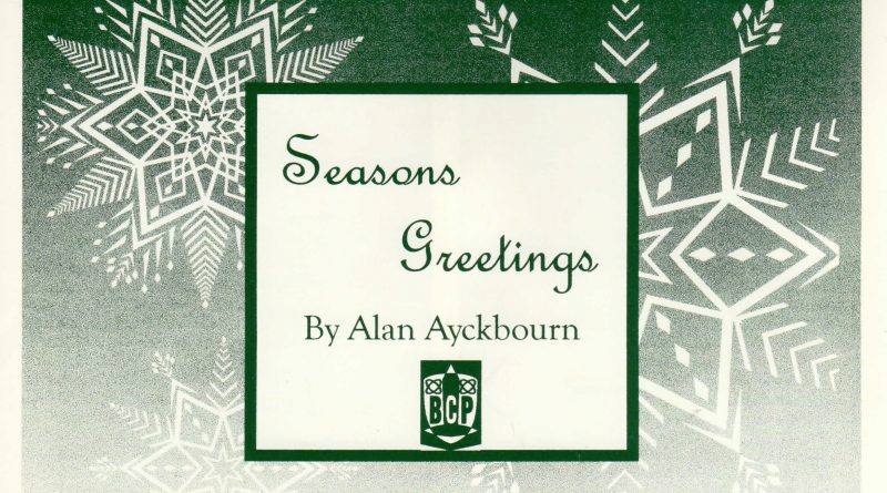 Season.s Greetings Programme Cover