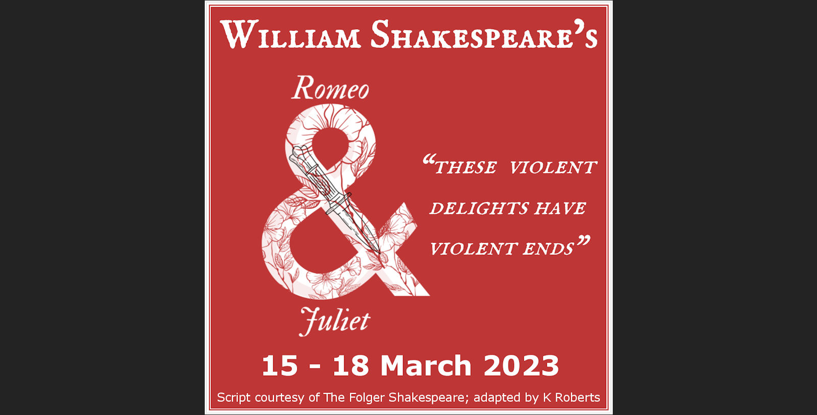 william shakespeare romeo and juliet script