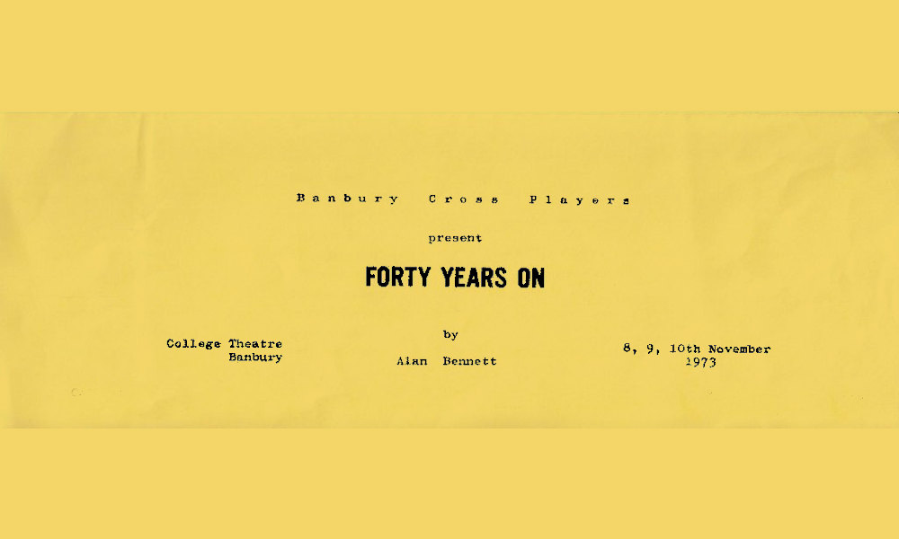 Forty Years On
