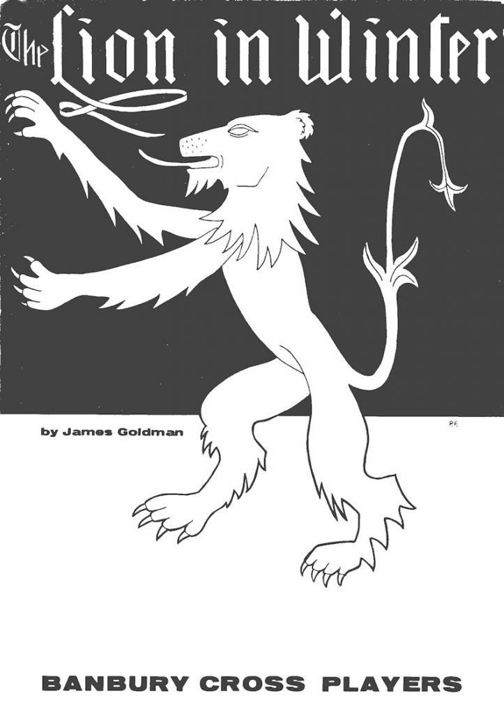 The Lion in Winter Programme Front