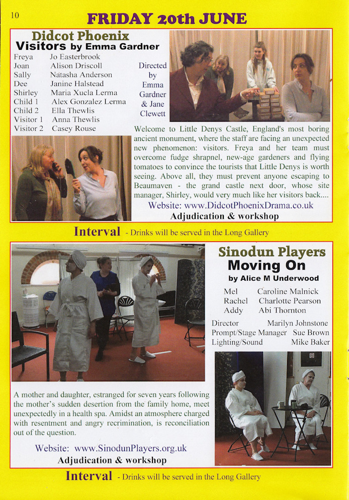 Abingdon programme