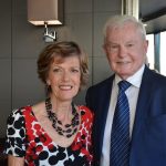 Jill Colby and Siir Derek Jacobi